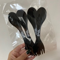 値下げ！Teva  テバ　スプーン　フォーク　4本セット アウト...