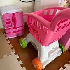 冷蔵庫、お買い物カート