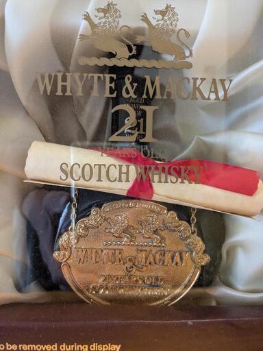 古酒　Whyte \u0026 Mackay 21年 スコッチウイスキー 750ml
