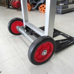ハンドキャリー アルミ製 2輪 折りたたみ 高さ調節可能 ハンドトラック 台車 中古 苫小牧西店の画像