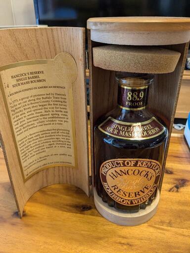 HANCOCK'S RESERVE Single Barrel/ハンコックリザーブ シングルバレル