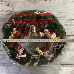 ディズニー　クリスマスリースの画像