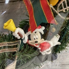 ディズニー　クリスマスリースの画像