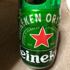 Heineken ハイネケン 5L ケグ 空樽 空缶 インテリア オブジェの画像