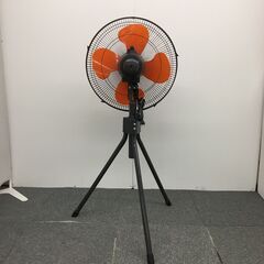 新光電気 工場扇 折畳み脚式 450mm YL-158-IF1 工業扇 大型 扇風機の画像