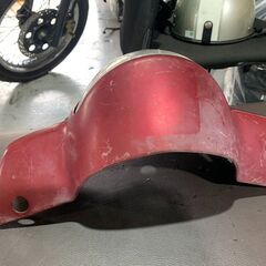 ☆GARAGE-ECO☆G-010中古パーツ  スズキ　レッツ4オヘッドライトカバーの画像