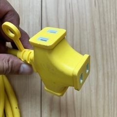 取引終了【中古品】屋外用延長コード(10m)の画像