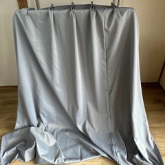カーテンレース付き