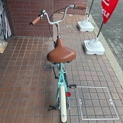 16インチ　シングルギア折り畳み自転車