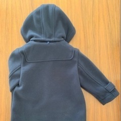 🧸未使用🧸ミキハウス　90サイズ　ミキハウス 裏地チェック柄☆ダッフルコートの画像