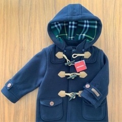🧸未使用🧸ミキハウス　90サイズ　ミキハウス 裏地チェック柄☆ダ...