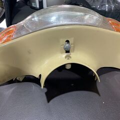 I-008中古パーツ  ディオフィットAF27 ヘッドライト＆ライトカバーの画像