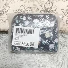 新品☆Afternoon Tea Living フラワーティッシュポーチ ネイビー アフタヌーンティーリビングの画像