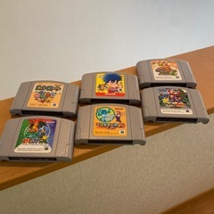 ニンテンドー64カセット(6セット) 