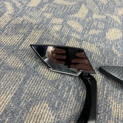 バイクミラー　カーボン柄
　の画像