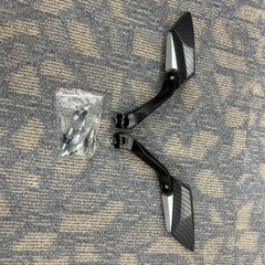 バイクミラー　カーボン柄
　の画像