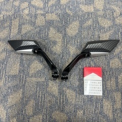 バイクミラー　カーボン柄
　の画像