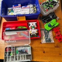 ミニ四駆　3台+パーツセット