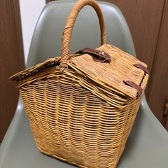 籐？カゴバッグ👜バスケット👜ニトリ