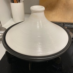 中古　陶器 タジン鍋の画像