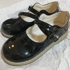フォーマルシューズ　こども　19cm　卒園　入学式