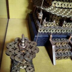 5円玉製 五重塔 アートオブジェ2000枚以上 の画像