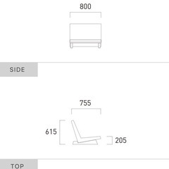 　FLANNEL SOFA 【PENTA 900 Chair】の画像