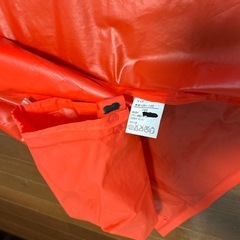 子供用レインコート(赤)140cmの画像