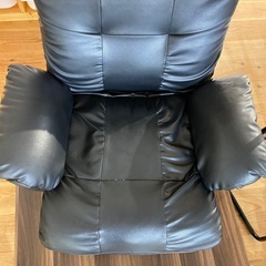 【ニトリ 肘付き回転コイル座椅子】【管理番号12810】の画像