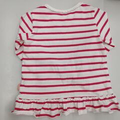 女の子　ボーダーＴシャツ　100㎝の画像