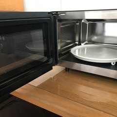 【決まりました】☆オーブンレンジ　アイリスオーヤマ　MO-T1501-B   2021年製の画像