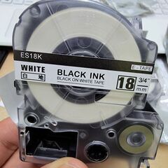 イングジム用テプラの画像