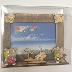 フォトフレーム　シーサー