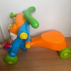 トイザラス限定品★2way/ライドオンウォーカー☆手押し車・室内用バイクの画像