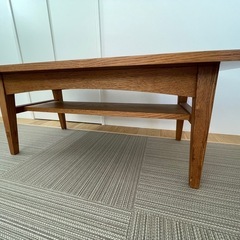 unico ウニコ KURT クルトロウテーブル 幅100cm