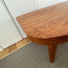 unico ウニコ KURT クルトロウテーブル 幅100cm