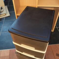 引き出しプラスチック収納ケースの画像