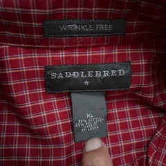 【古着】SADDLEBRED 長袖シャツの画像