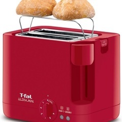 ティファール　ウルトラミニ　ソリッドレッド　トースターの画像