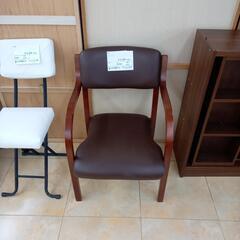 ★ジモティ割あり★  椅子 ブラウン H79×D55×W53 ク...