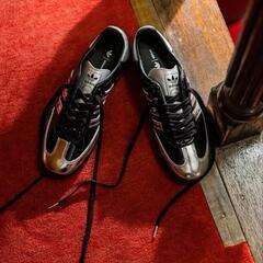 adidas SAMBA ATMOS “Tuxedo” CBLACK/SILVMT/CBLACKの画像