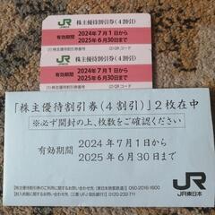 JR東日本4割引き優待券