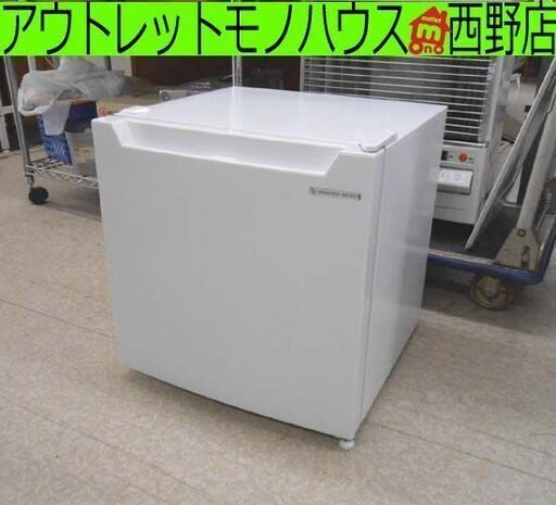②1ドア冷蔵庫 46L ホワイト サイコロ型 ヤマダセレクト 2020年製 YRZ-C05H1 40Lクラス 四十Lクラス 1ドア 札幌 西野店