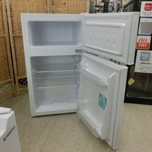 冷蔵庫 85L 2023年製 ハイアール JR-N85E 2ドア ホワイト 白 80Lクラス 八十Lクラス Haier 札幌 西野店
