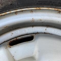 日産 鉄ホイールの画像