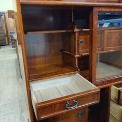 愛品倶楽部柏店】水屋箪笥 (茶箪笥) 民芸和家具 ケヤキ材