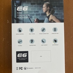 ⭐️骨伝導式Bluetoothイヤホン 新品未開封⭐️の画像