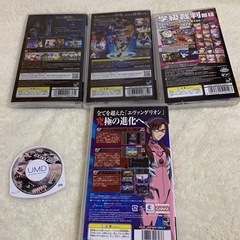 PSPソフト 5点セット(個別購入可能)の画像