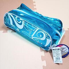 新品　フランク三浦　フランクミウラ　シューズケース　ゴルフ　スケルトン