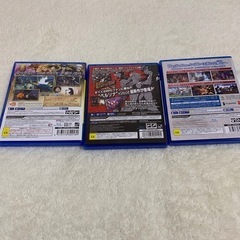 PS4ソフト 3点セット(個別購入可能)の画像